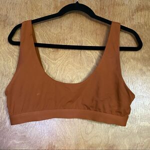 Dippin’ Daisy’s Swimwear Burnt Orange Bikini Top🤎